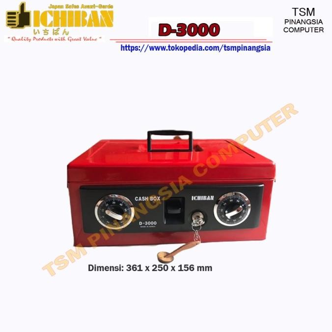 For Sale Cash Box Ichiban D3000 - Brankas - Safe Box Ichiban D-3000
