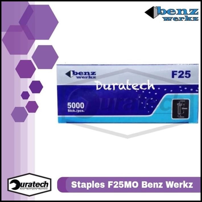 

Industrial Staples F25Mo / Isi Staples Tembak Angin / Paku Mabel Benz