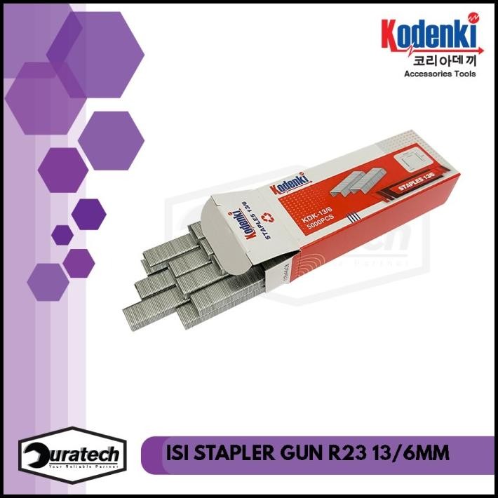 

Kodenki Isi Staples Tembak R23 Manual 13/6 Mm Anak Hekter Stapler Gun