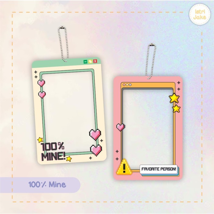 

Cahol Card Holder Kpop By IstriJake Photo ID holder kpop motif