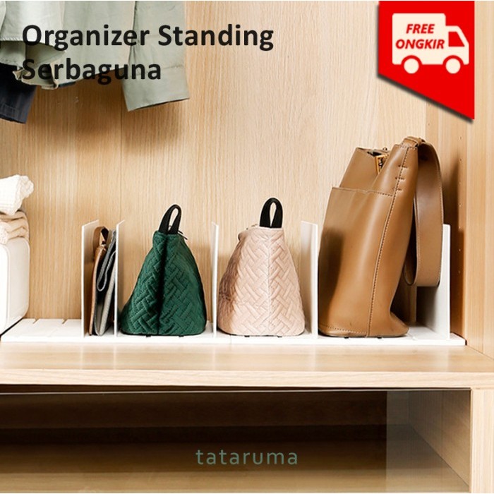 

Wakeru - Pembatas Sekat Organizer Standing Serbaguna