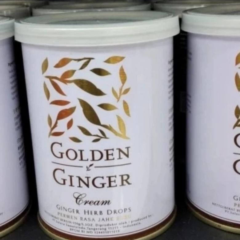 

Permen GOLDEN GINGER Kaleng Jahe Herbal 150gr