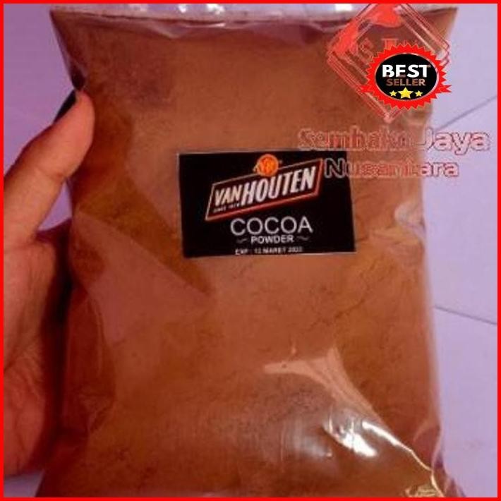 

Bubuk Coklat Van Houten 1 Kg / Cocoa Powder Coklat Bubuk Java Dark 1Kg Terlaris 100 % Original