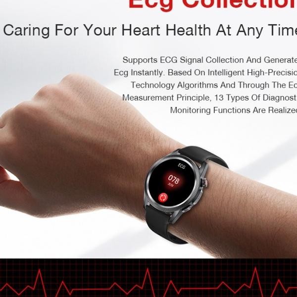 Aolon Ecg Medical Grade Mart Watch Body Temperature Health Watch