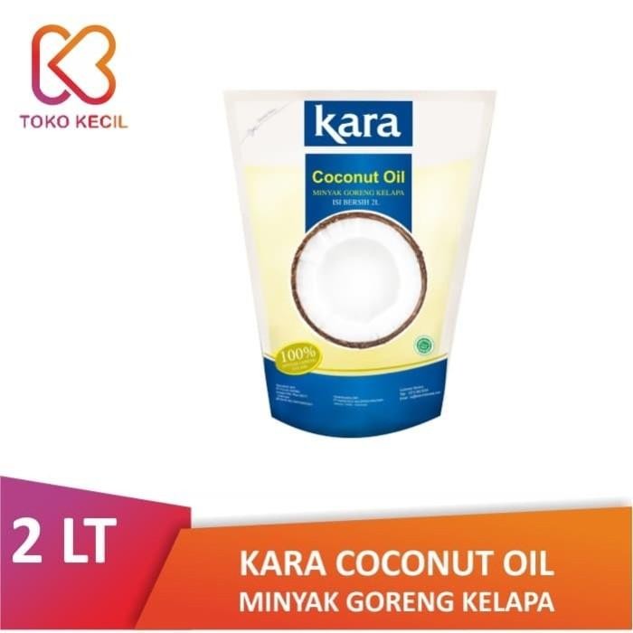 

[Pouch] Kara Coconut Oil 2 L | Minyak Goreng Kelapa Kara Terbaru 100 % Original