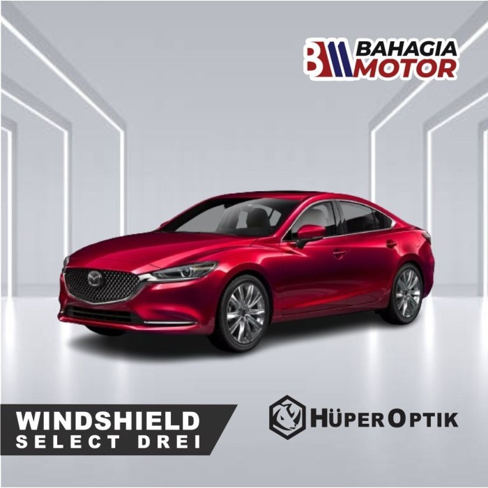 Kaca Film Depan Huper Optik Drei Mazda 6