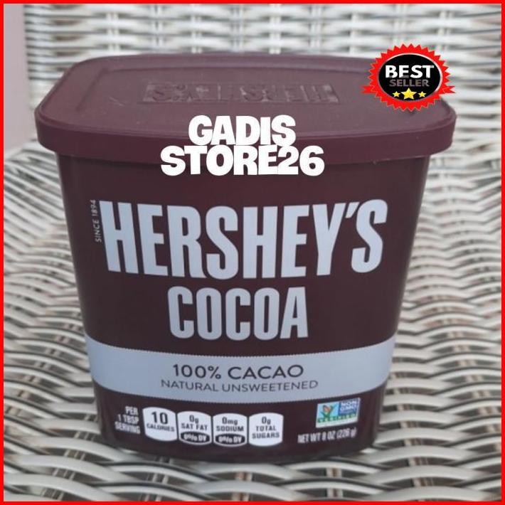 

Herseys Cocoa Cokelat Bubuk 226G Termurah 100 % Original