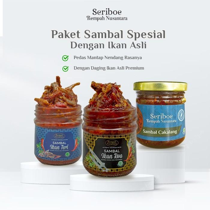 

Paket Sambal Spesial Dengan Ikan Asli New 100 % Original