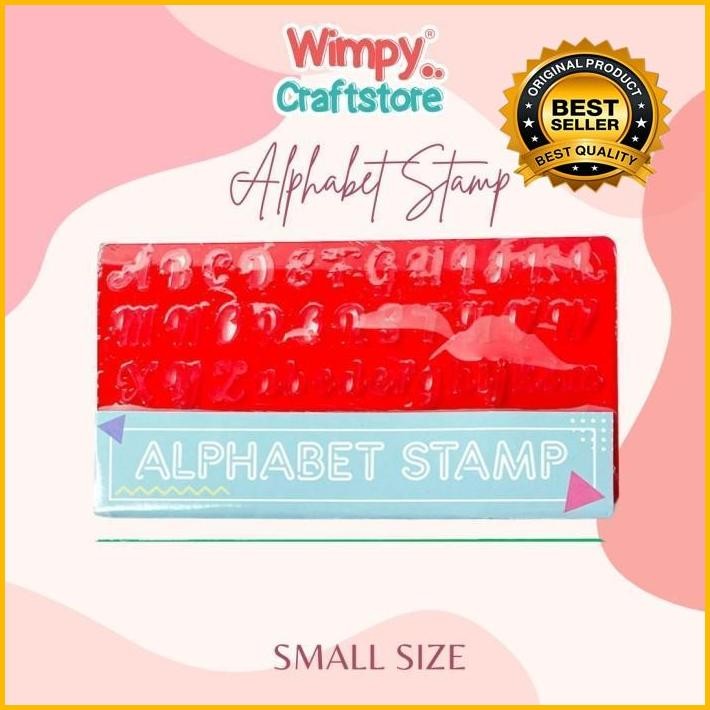 

Cetakan Stamp Huruf Alphabet Stamping Stempel Fondant Clay Small 7 New 100 % Original