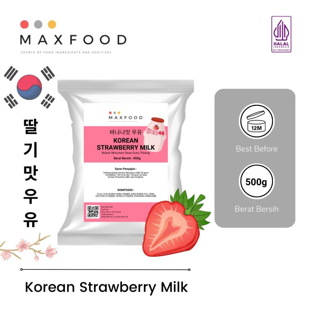 

Korean Strawberry Milkshake/ Korean Strawberry Milk / Bubuk Minuman Korean Susu Rasa Stroberi GR