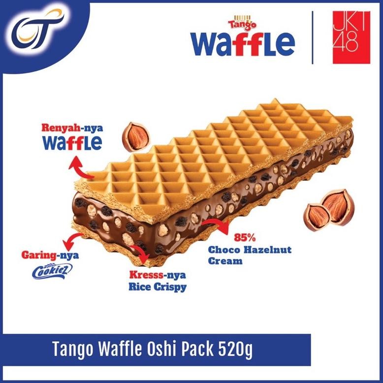 

Tango Waffle king size edisi JKT48 / OSHI PACK 520GR (BACA DESKRIPSI)