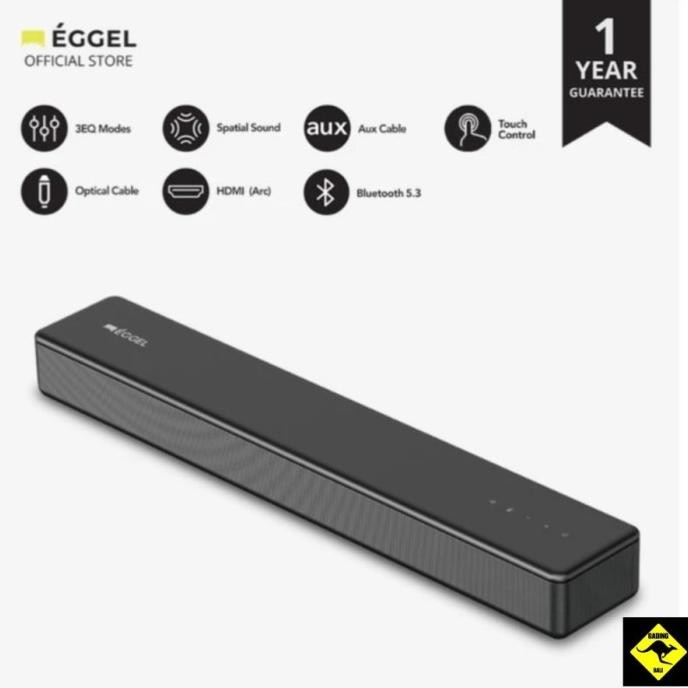 Promo Eggle Stage Soundbar / Sound Bar With Built-In Woofer