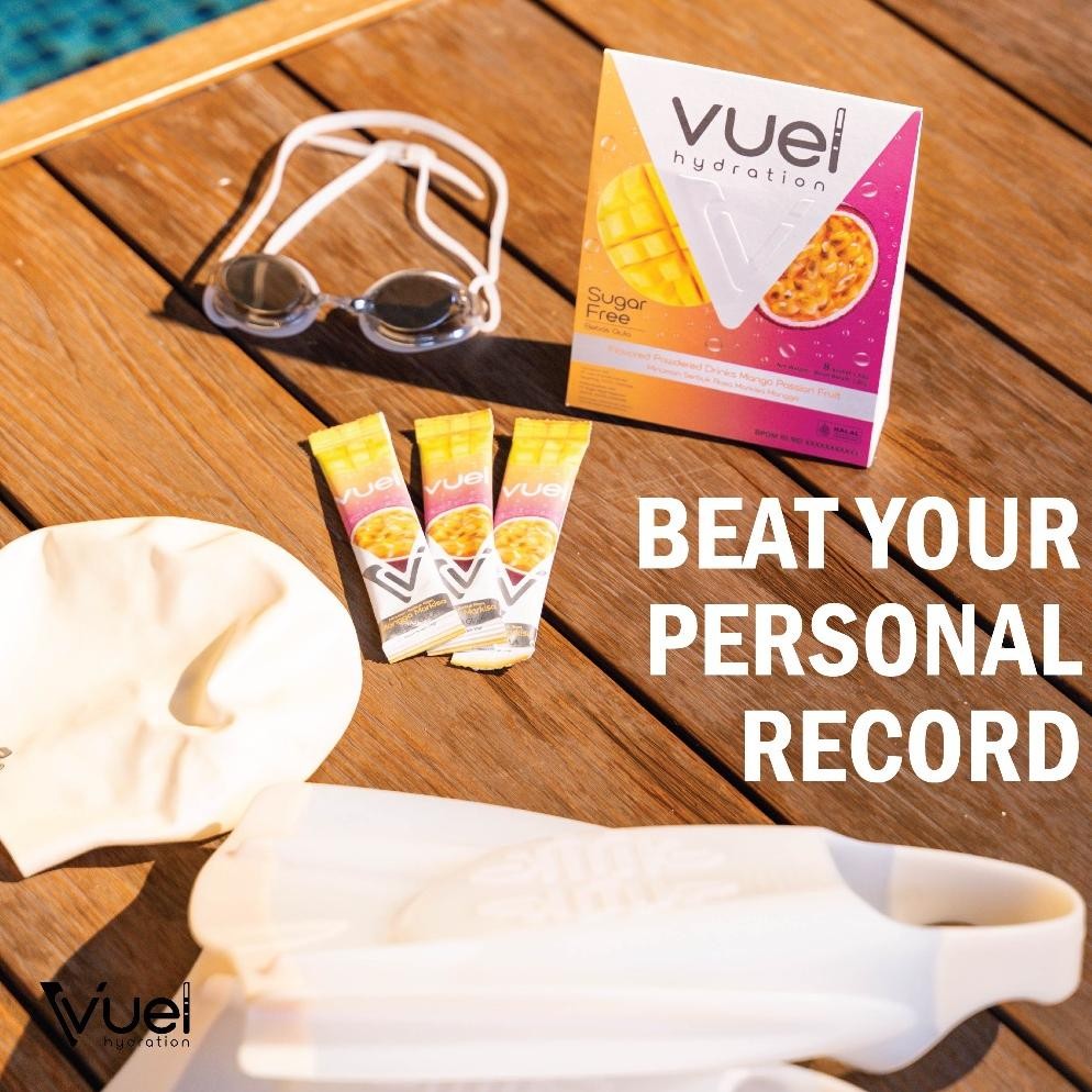 

Vuel Hydration Electrolytes Drink Mix - Mango Passionfruit - 8 Sachets/120g/box