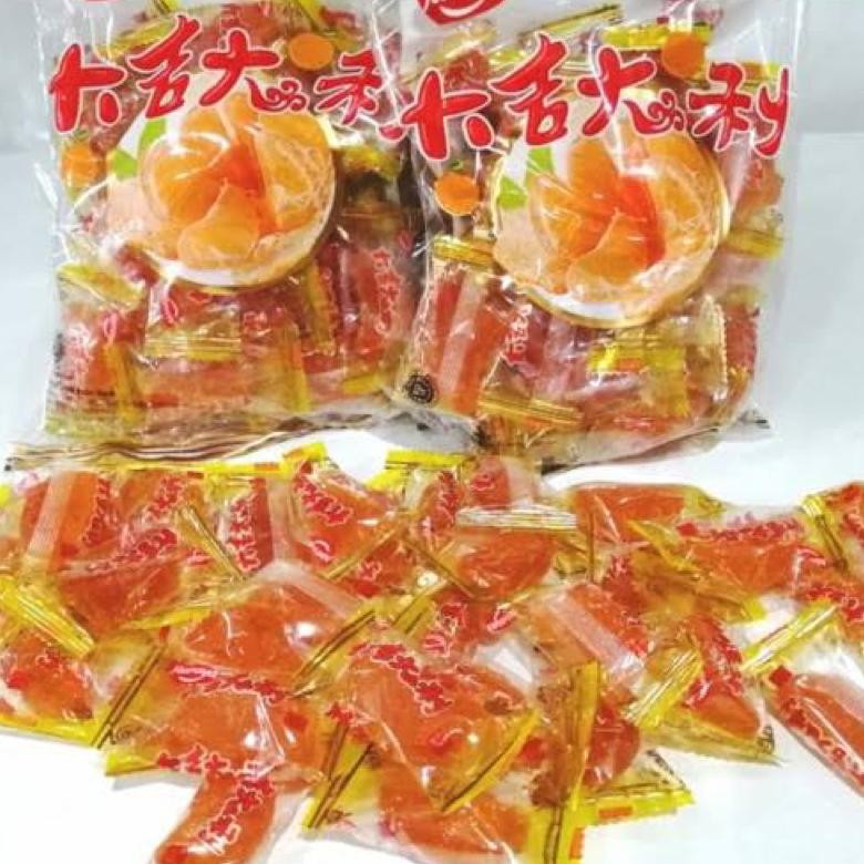 

1Kg PERMEN JELLY JERUK NARAYA / JELLY JERUK RASA MANDARIN / ORANGE JELLY / JELLY JERUK IMPORT / JELLY JERUK HONGMAO