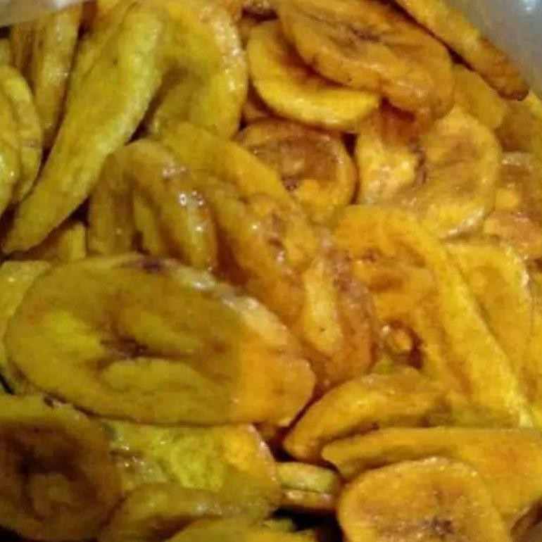 

KRIPIK PISANG MANIS 1KG (1000GR) / PISANG MADU SNACK KILOAN/SNACK RENYAH
