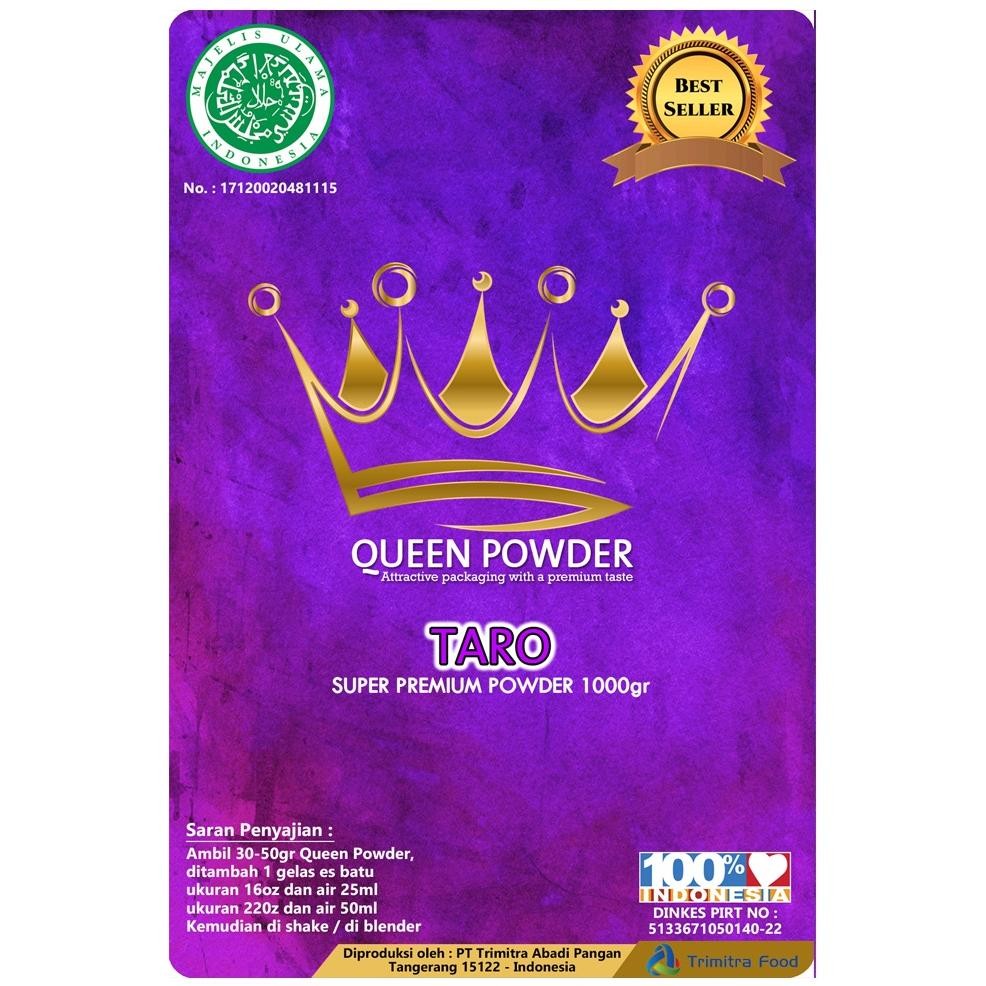 

Bubuk Minuman Queen Powder Super Pum Rasa Taro 1Kg