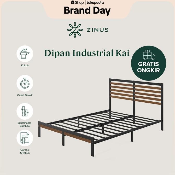 Dipan Industrial Zinus Kai Diy Bed In A Box