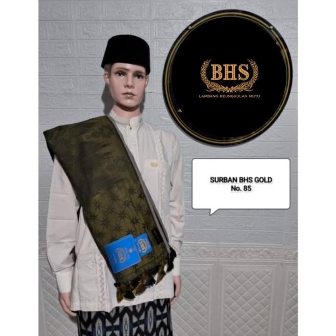 SURBAN BHS JAGUAR SUBAIYAH CLASSIC SILVER GOLD BHS OFFICIAL STORE