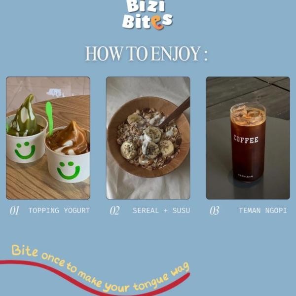 

Bizi Bite Banana Bite Chip Honey Butter 100G Eripi Ramba Piang Tanpa Gawet Rendah Lema Ra Ebelah