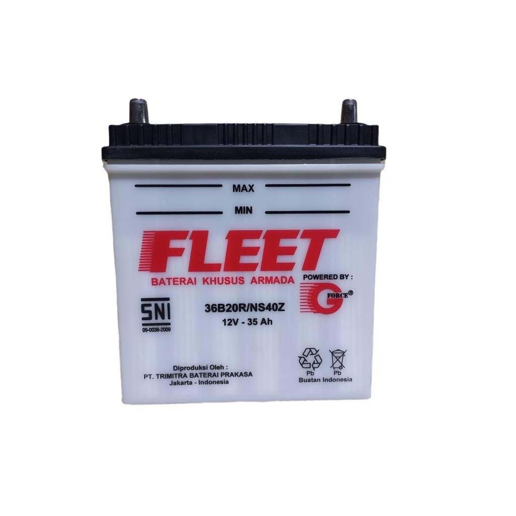 Fleet Ns40Z - 36B20R / Ns40Zl - 36B20L (35 Ampere) - Aki Mobil