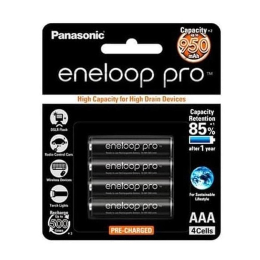 Baterai Panasonic Eneloop Pro Aa / Aaa Isi 4 Original