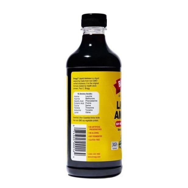 

Bragg Ano Oy Auce Ecap Ain 16Oz 473Ml