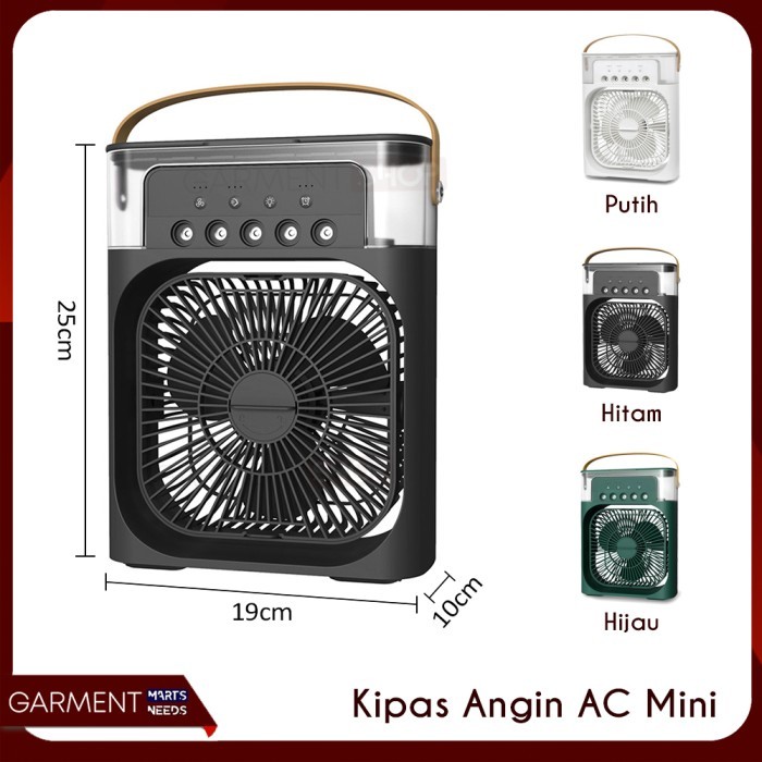 Kipas Mini Duduk Ac Portable Travelling Mobil Ruangan Kipas Angin