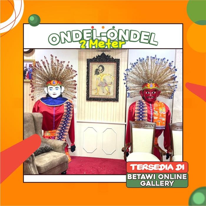Pakaian / Baju Ganti Untuk Ondel-Ondel 2 Meter Terlaris 100 % Original