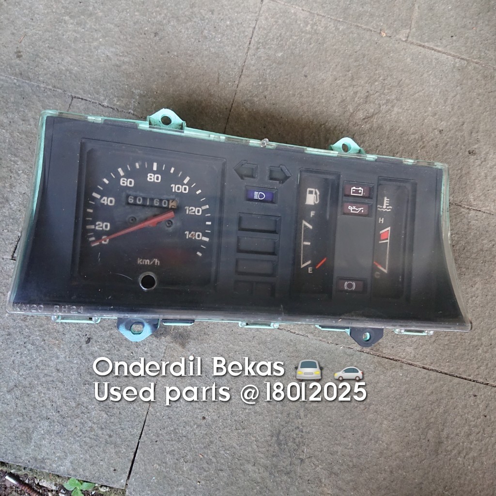 speedometer Toyota kijang super belum ada odometer