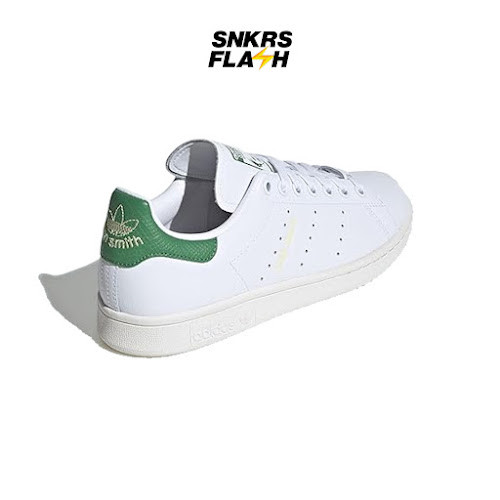 ADIDAS Stan Smith Cloud White Preloved Green Sepatu Sneakers Wanita - IE0469 - Size 39.3
