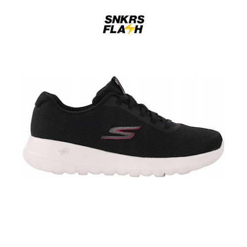 SKECHERS Go Walk Joy Black White Sepatu Casual Wanita - 124094BKW - Size 36