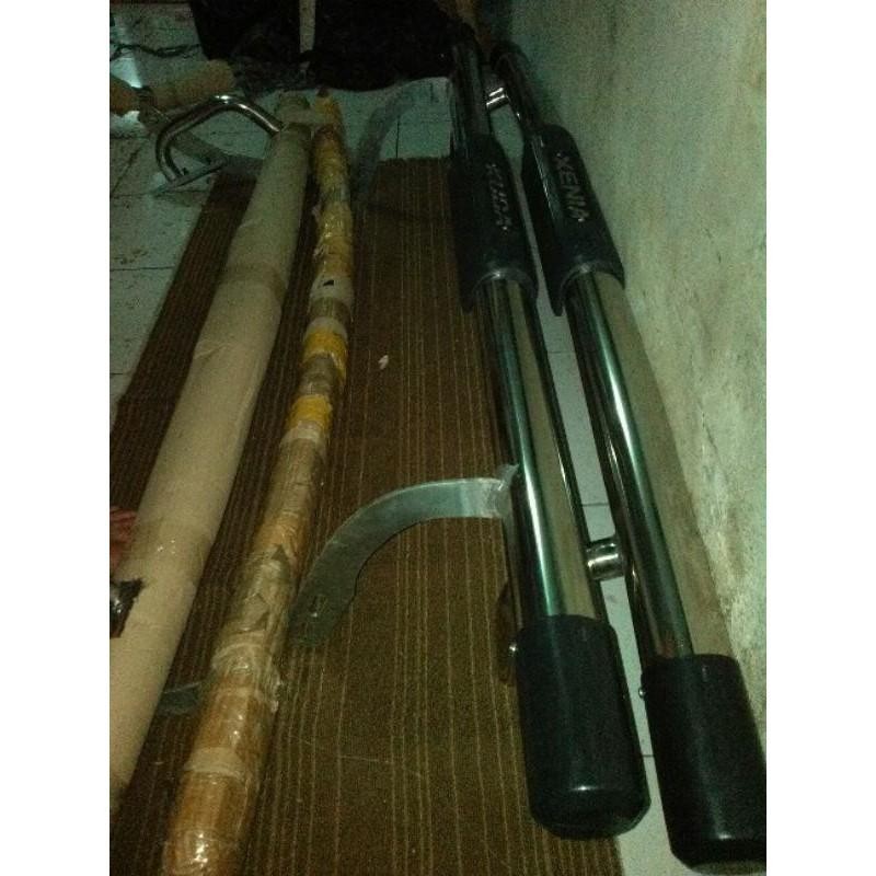 L300 Tanduk Belakang Besi Stanlist Mitsubishi L300 Rear Guard Belakang Pelindung Bemper Belakang