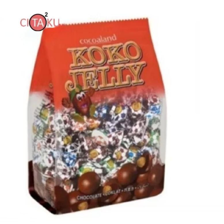 

Cocoaland Chocolate Koko Jelly ( Raisin / Peanut ) 750g