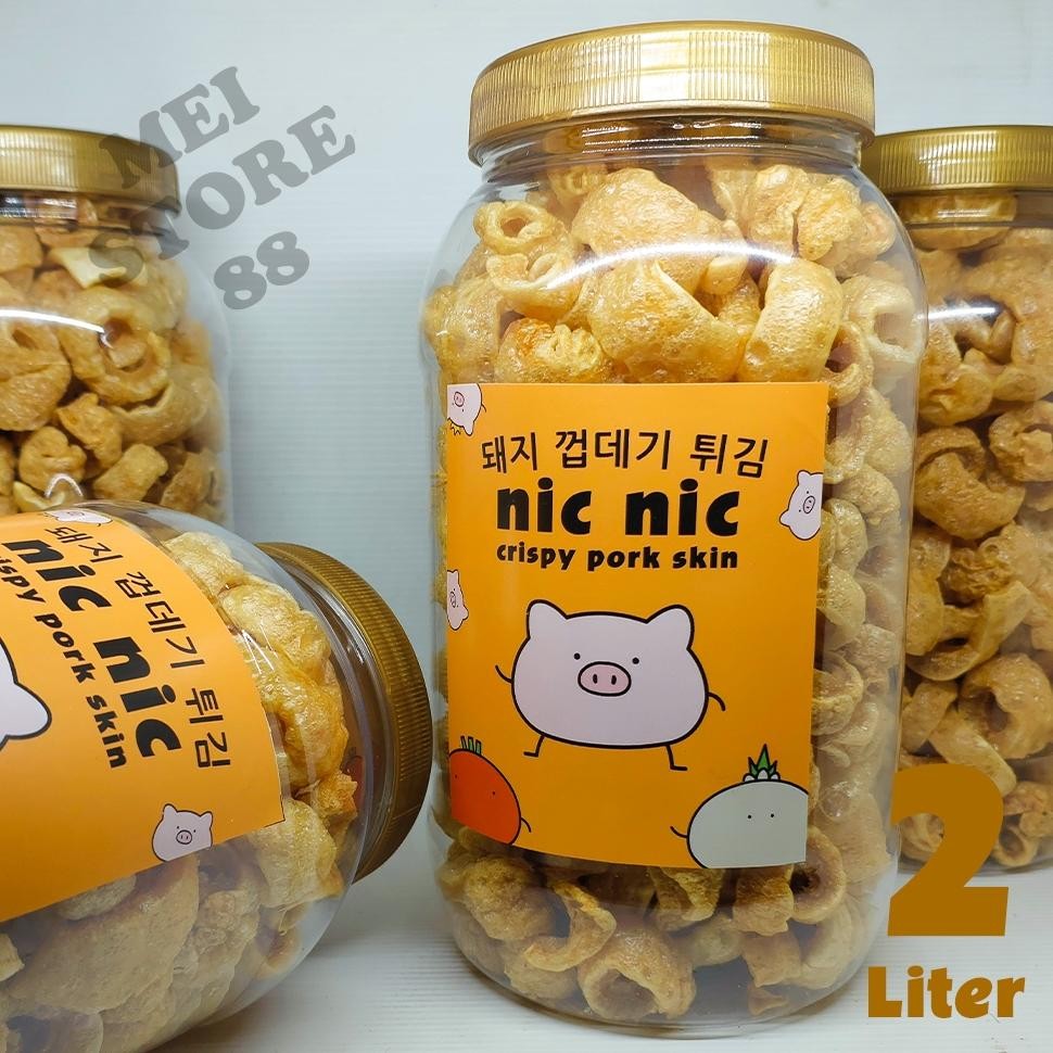 

Kerupuk Samcan Babi Nic Nic 2 Liter