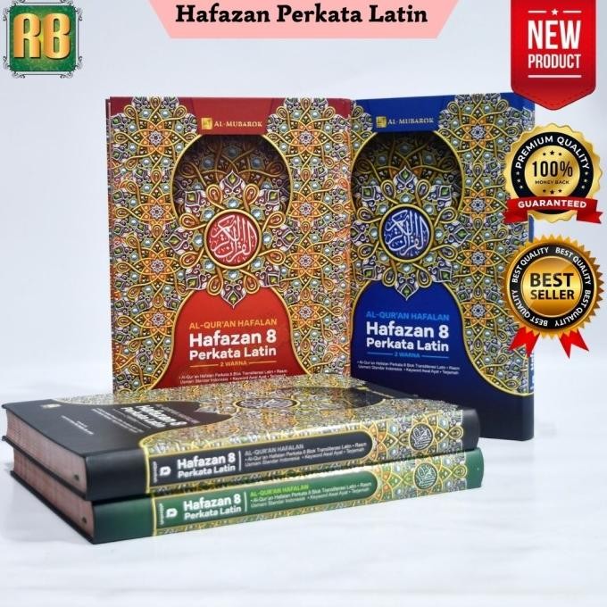 Alquran Yang Ada Latinnya Hafazan 8 Blok Perkata Latin A4 Terjemahan terlaris