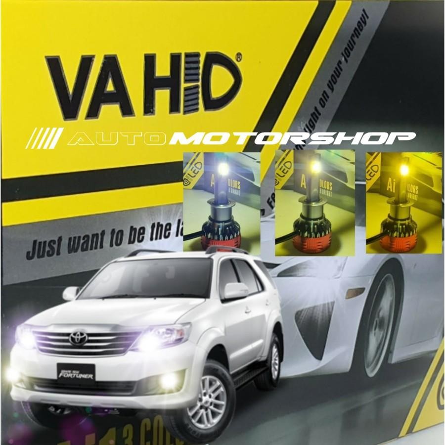 Led 3 Mode Warna Di 1 Lampu - Ailed Vahid Tipe H1 H11 Original