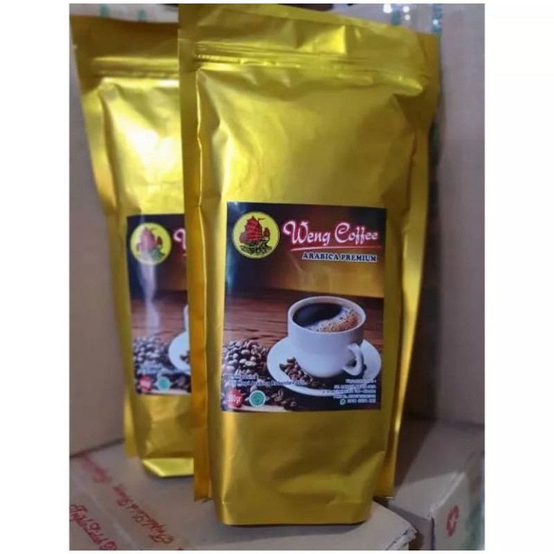 

FS : Kopi Bubuk Weng Coffee Arabica Premium 500GR