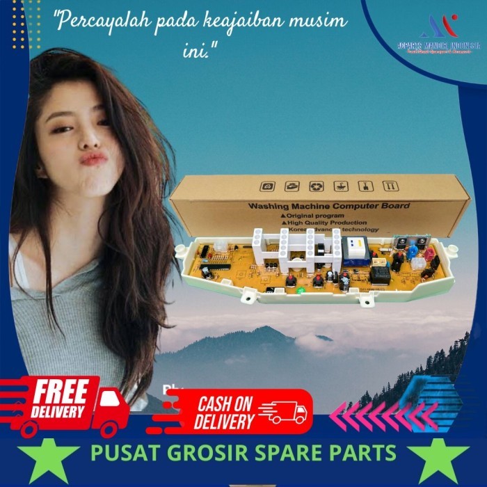 SAMSUNG WA60N2 modul pcb mesin cuci Top Loading