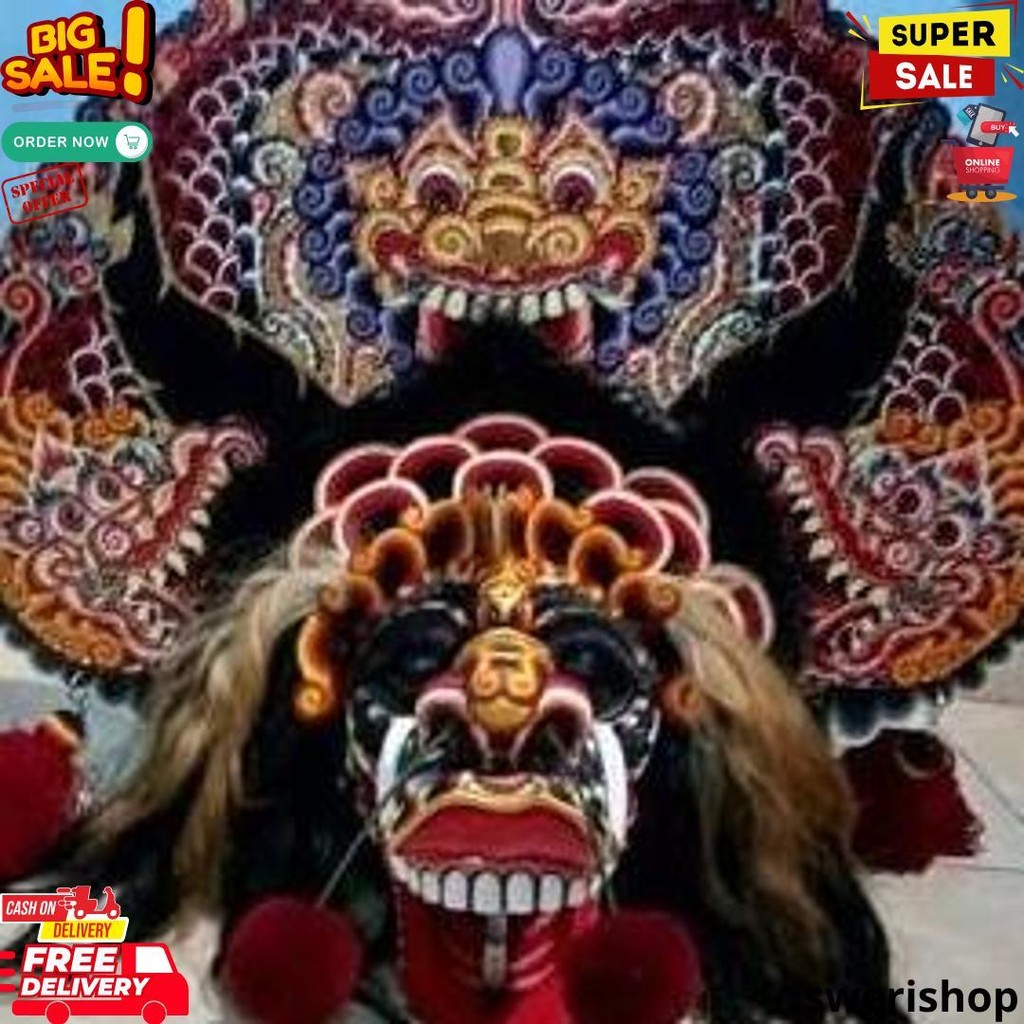 

T Promo Bisa Cod Cuci Gudang Barongan Rampak Telon Jamang Cat Air Brush Bonus Kemul Panjang Dan Pentul Tinggal Pakai Ukuran Anak Promo Barongan Plipit Romo Mainan Anak Barongan Anak Sd Brongan Plipit Premium / Barongan Spon Caplok Kain Panjang / Barongan