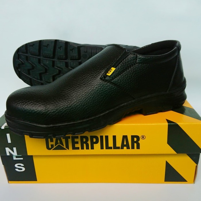 Sepatu Safety Slip-On Caterpillar - Sepatu Kerja Safety Murah
