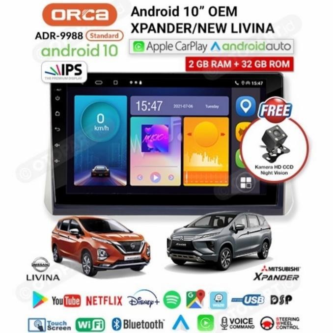 Tv Mobil Oem Head Unit Mitsubishi Xpander Oem Xpander Orca Rc-8887