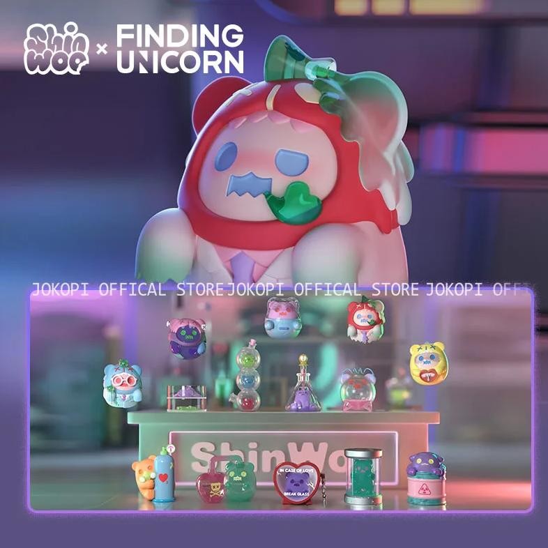 Ghost Bear Shinwoo Love And Lab Series Blind Box Mystery Box Action Anime Figure Kawaii Toys Surpris