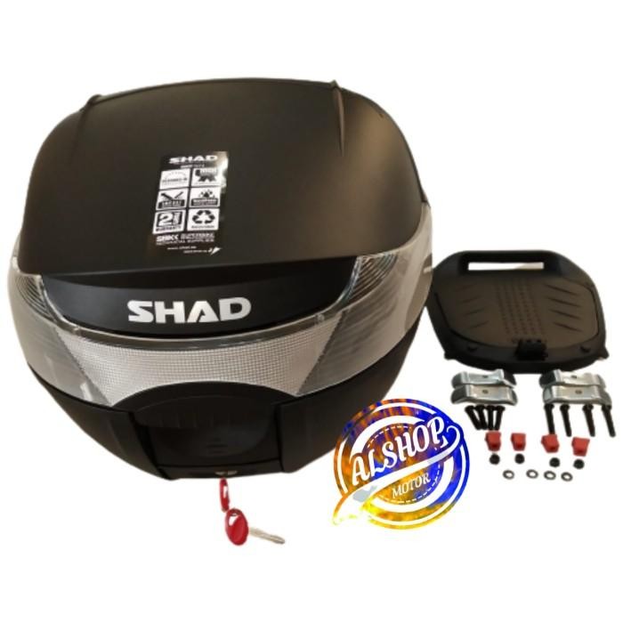 PAKETAN BOX SHAD SH33 SH 33 DAN BREKET BOX HONDA PCX 150 NEW PCX 160 Import Premium