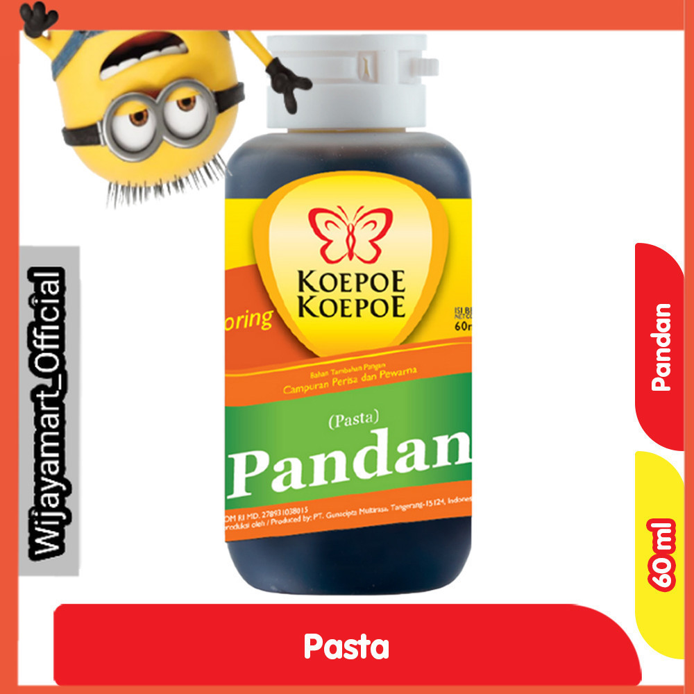 

Koepoe Koepoe Pasta Pewarna & Perasa Pandan 60 ml