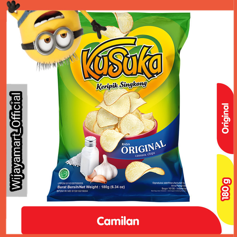 

KuSuka Keripik Singkong Original 180 g