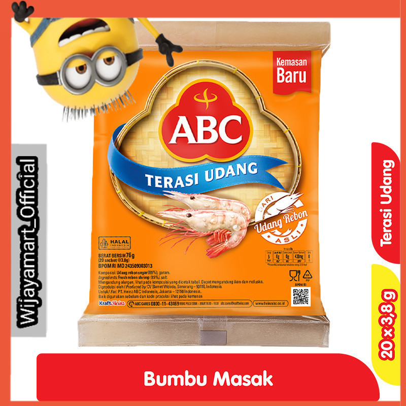 

ABC Terasi Udang 20 x 3.8 g