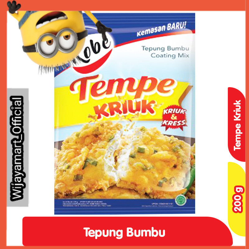 

Kobe Tepung Tempe Goreng Kriuk 200 g