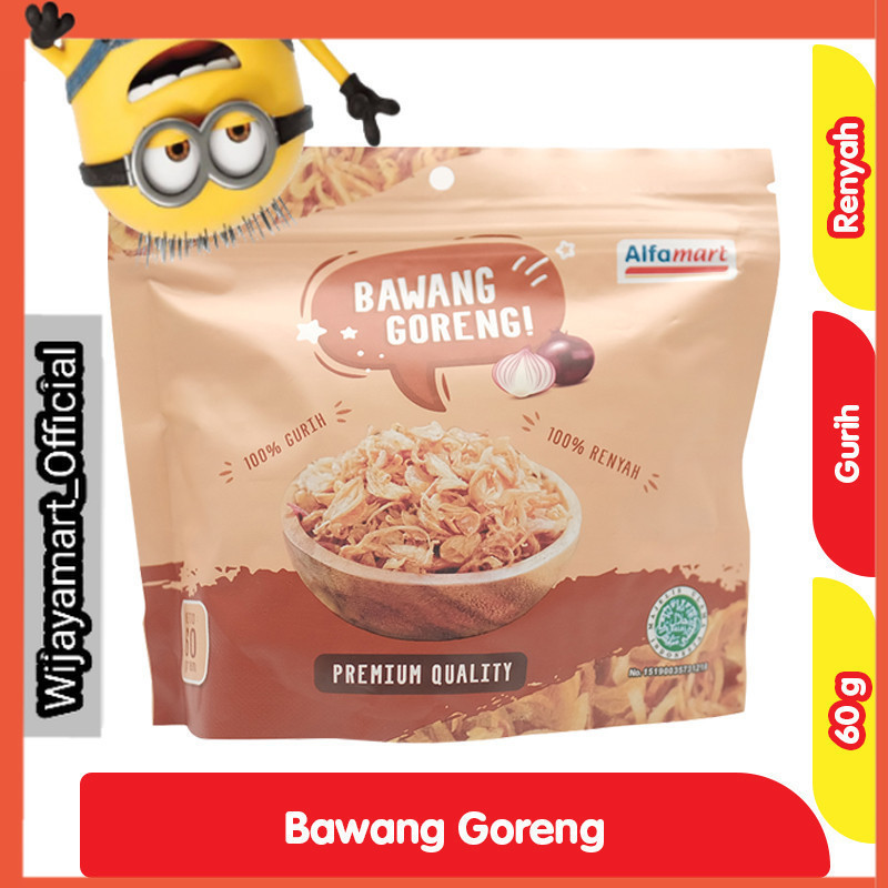 

Alfamart Bawang Goreng Pouch 60 g