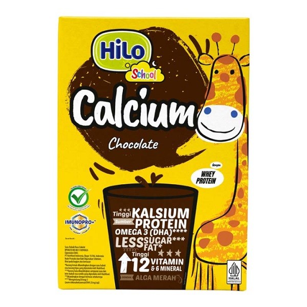 

HI-LO SCHOOL COKELAT BOX 750 GR - SUSU