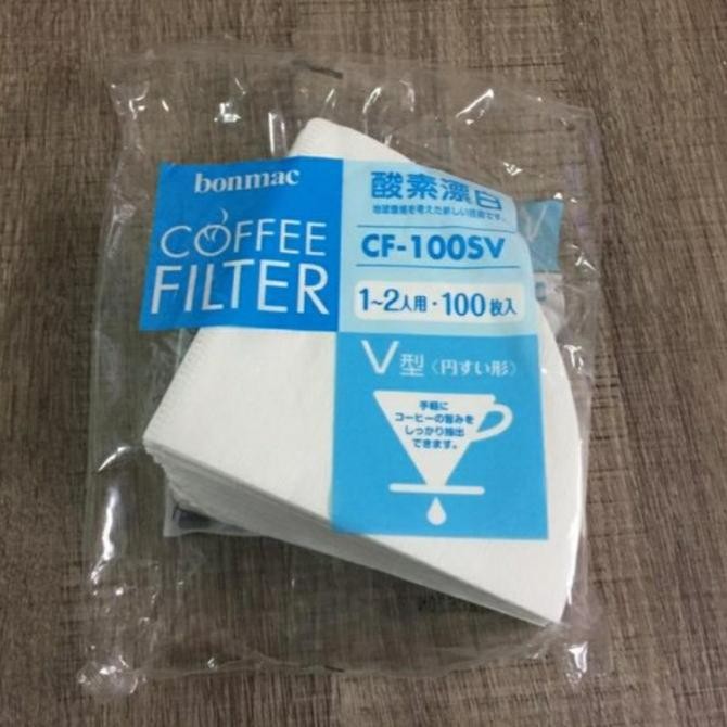 

@@@@] Bonmac Coffee Filter Japan 01 CS-100SV - Bleach/Putih